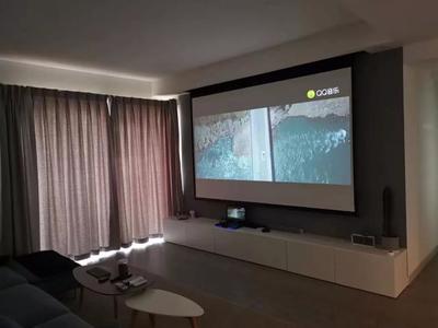 装修小课堂 | 家里投影仪的幕布安装与投影机选位指南